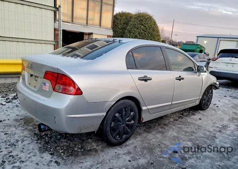 2006 Honda Civic Lx из США, поврежденный, VIN 1HGFA16546L153022